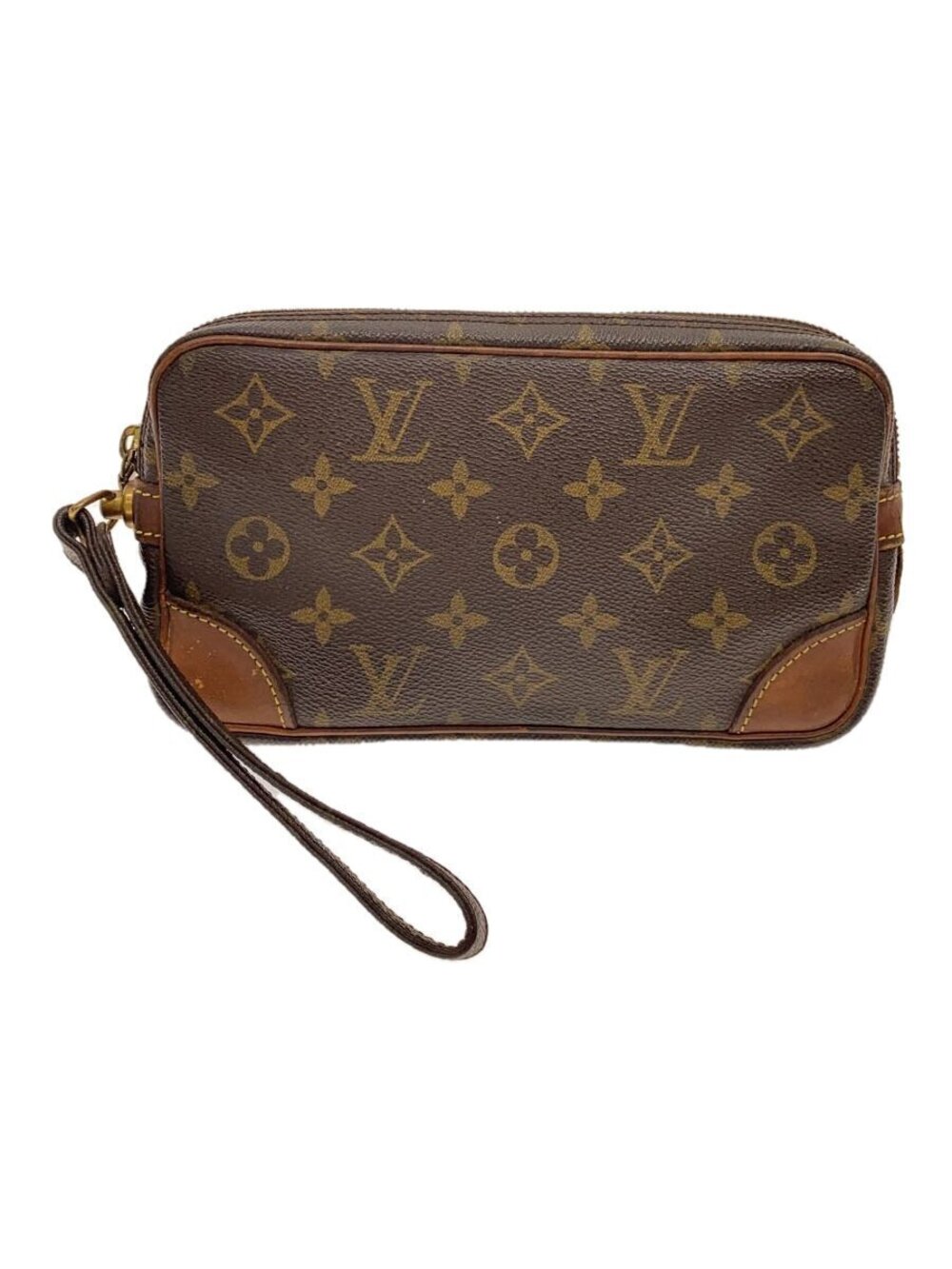 LOUIS VUITTON Marly Dragonne Monogram Canvas Brown Monogram